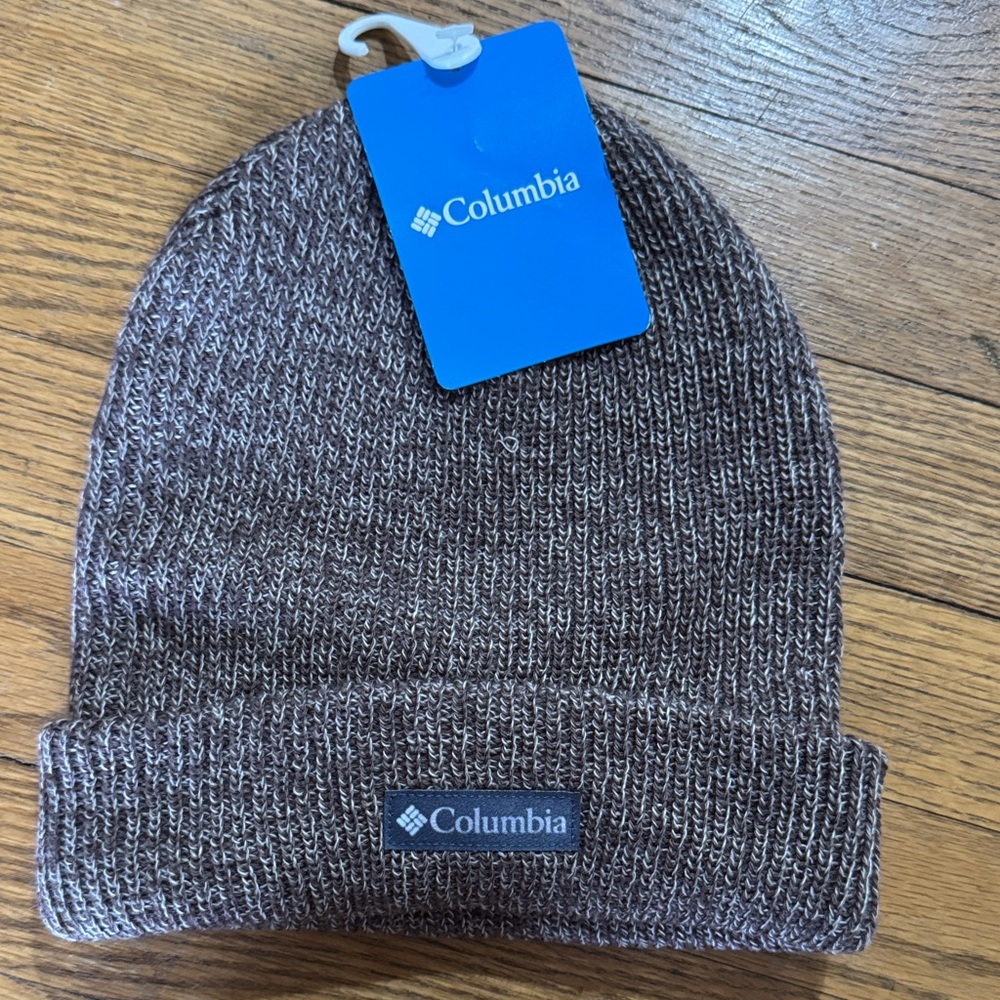 Columbia tweed beanie NWT